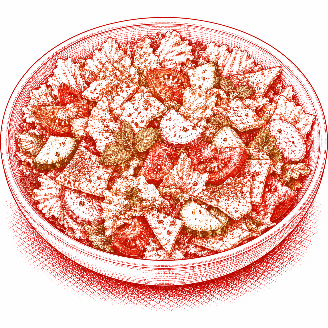 Fattoush Salad